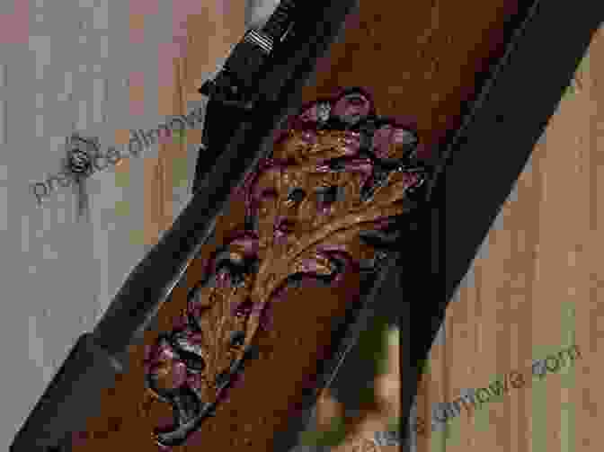 A Close Up Of An Engraved Custom Rifle Stock Custom Rifles Of Great Britain