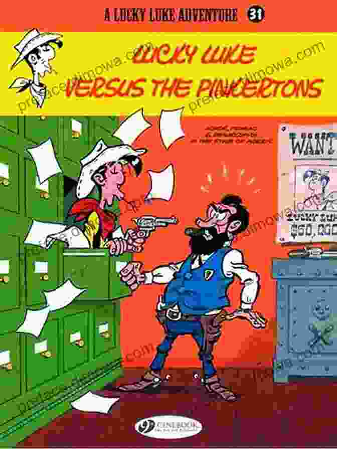 Lucky Luke Volume 31: Lucky Luke Versus The Pinkertons Cover Lucky Luke Volume 31 Lucky Luke Versus The Pinkertons (Lucky Luke (English Version))