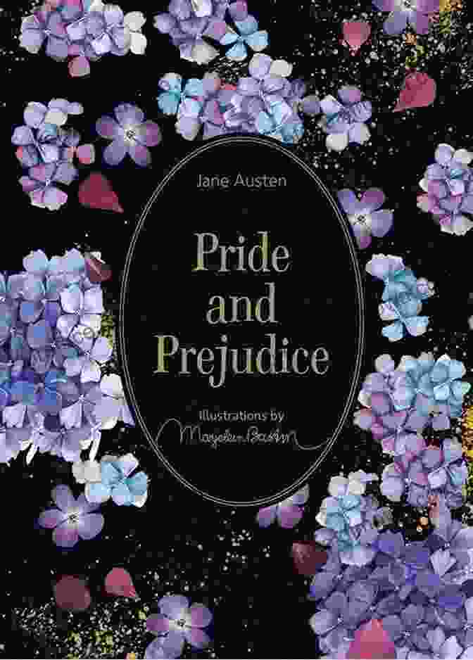 Pride And Prejudice Retelling Book With Intricate Floral Design And Subtle Austen Silhouette Pride And Prejudice: A Retelling (Classic Retellings)