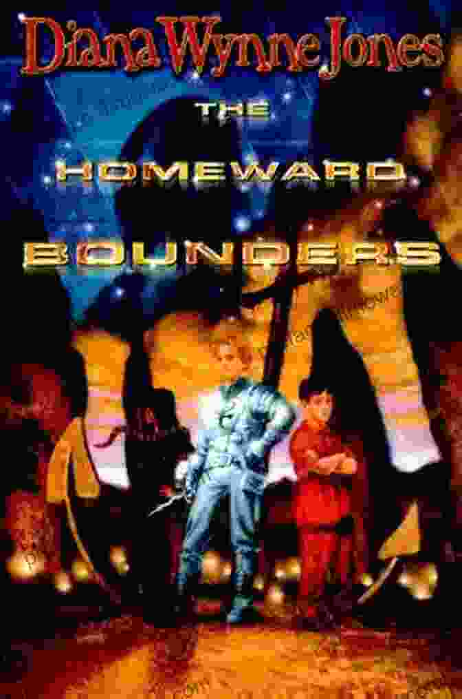 The Homeward Bounders Cover Art Featuring A Group Of Children Standing In An Otherworldly Landscape With Fantastical Creatures The Homeward Bounders Diana Wynne Jones