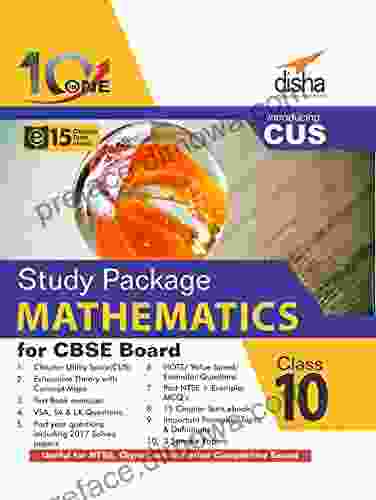 10 In One Study Package For CBSE Mathematics Class 10 With 3 Sample Papers 15 Chapter Tests Ebook