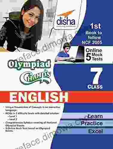 Olympiad Champs English Class 7 with 5 Mock Online Olympiad Tests 2nd Edition